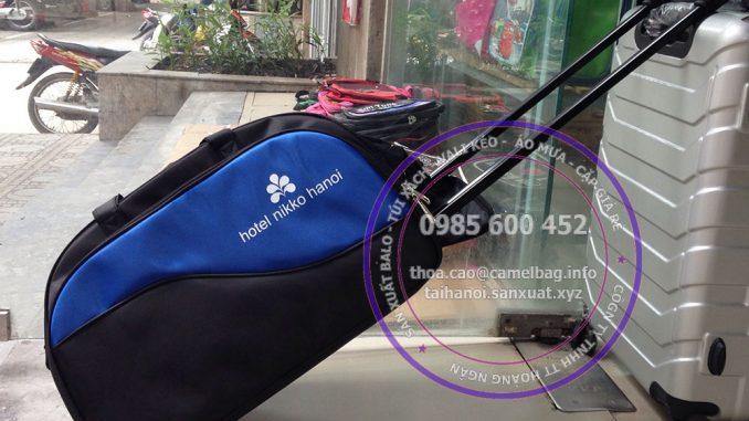 Sản xuất túi du lịch kéo quà tặng khách sạn Nikko Hà Nội